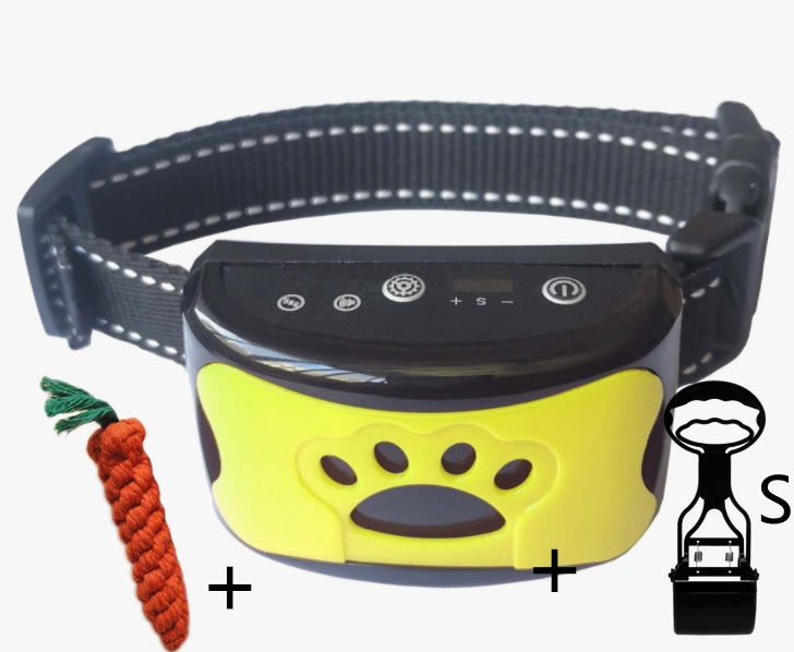 Dog Training Collar Waterproof Electric Pet Remote Control Rechargeable Dogs Trainer Bark Arrester With Shock Vibration Sound My Store