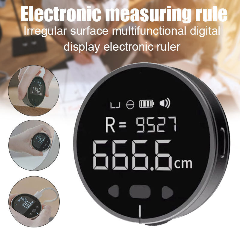 Digital LCD Electronic Measuring Ruler
