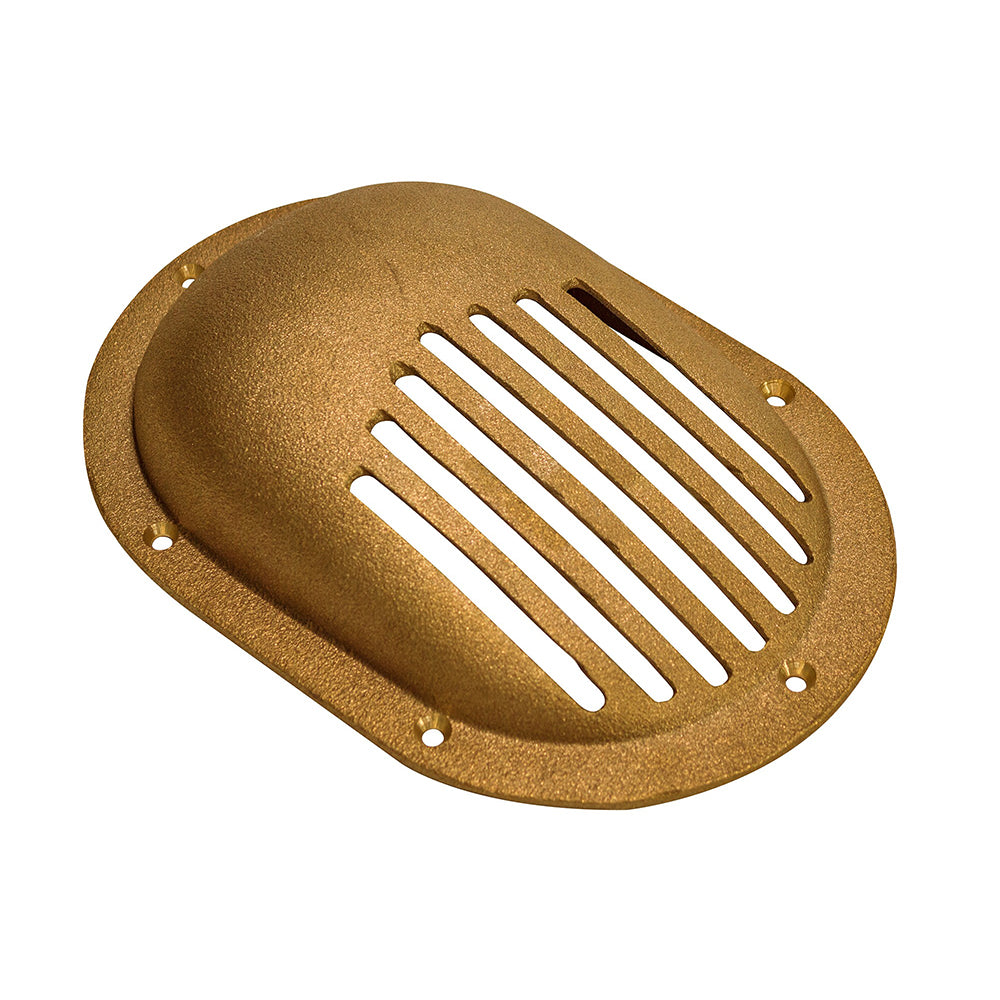 GROCO Bronze Clam Shell Style Hull Strainer f/Up To 1" Thru Hull TRAPSKI
