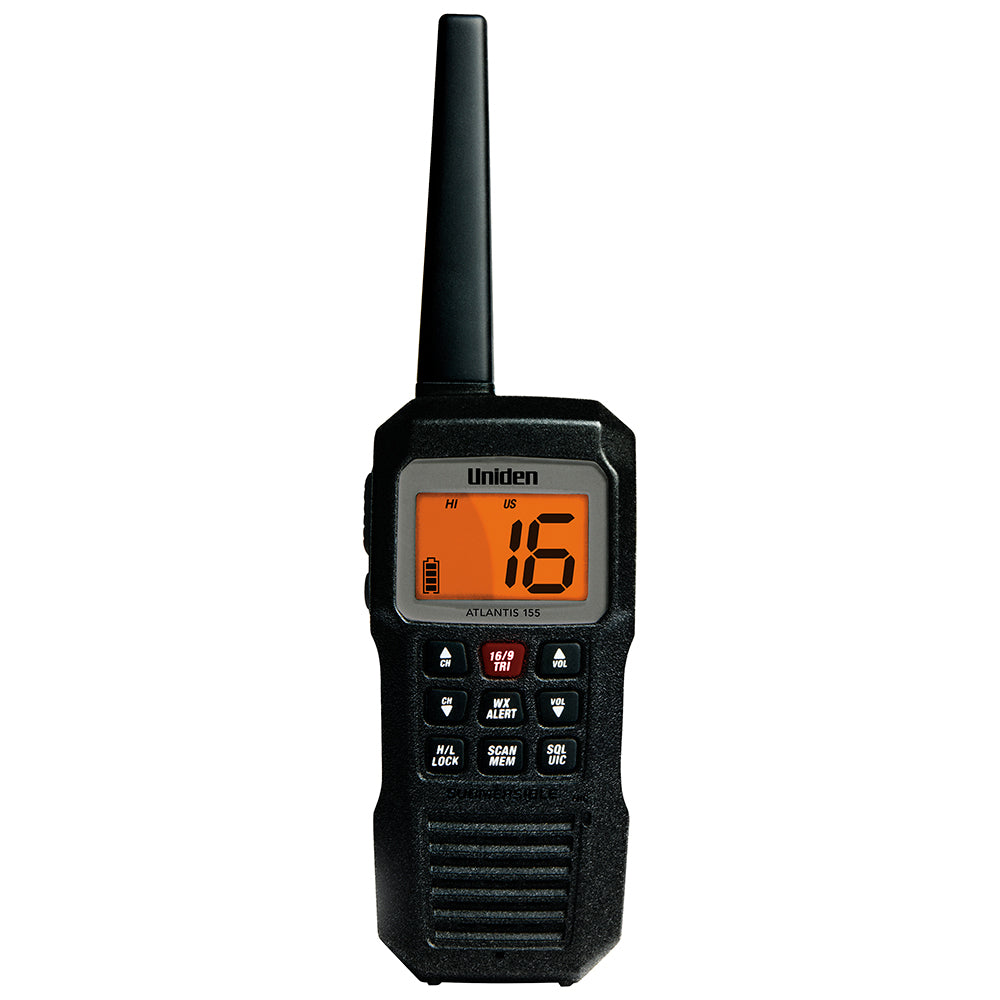 Uniden Atlantis 155 Handheld Two-Way VHF Floating Marine Radio TRAPSKI