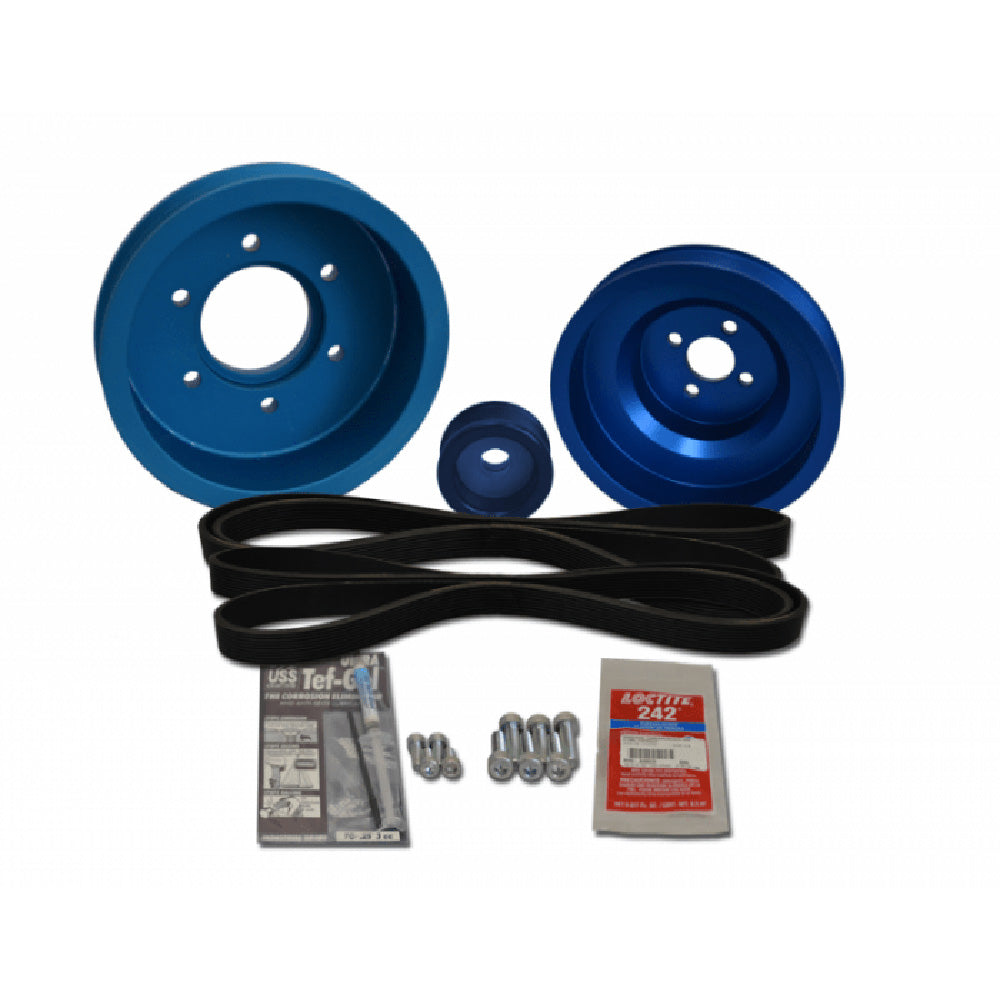 Balmar Pulley Kit f/Yanmar 4JH3-TE, 4JH3-HTE TRAPSKI