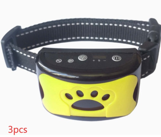 Dog Training Collar Waterproof Electric Pet Remote Control Rechargeable Dogs Trainer Bark Arrester With Shock Vibration Sound My Store