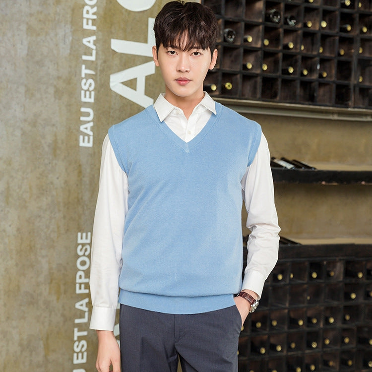 Pullover Knitting Men's Vest Autumn And Winter Clothing My Store