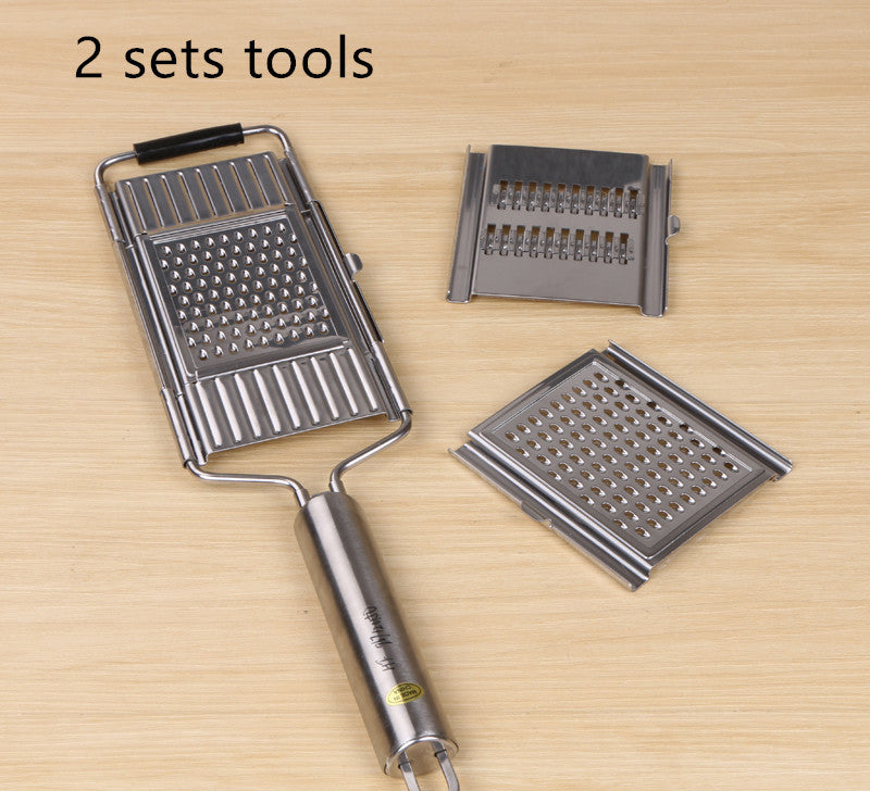 Stainless Steel Grater Vegetable Fruit Slicer Peeler