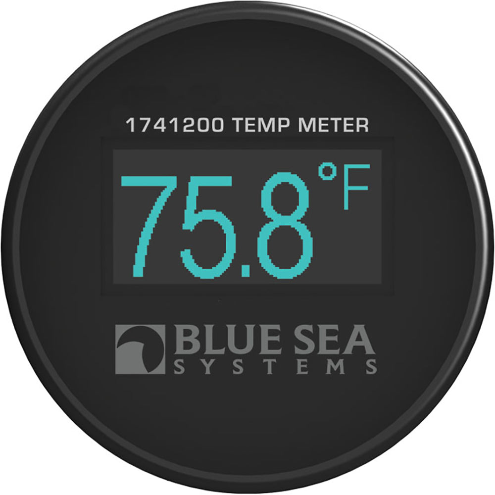 Blue Sea 1741200 Mini OLED Temperature Monitor - Blue TRAPSKI