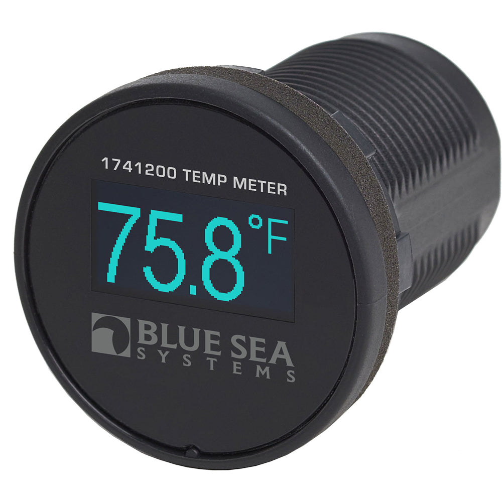 Blue Sea 1741200 Mini OLED Temperature Monitor - Blue TRAPSKI
