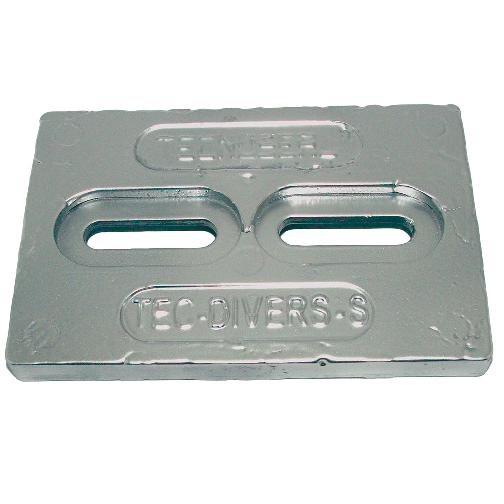 Tecnoseal Mini Zinc Plate Anode 6" x 4" x 1/2" TRAPSKI