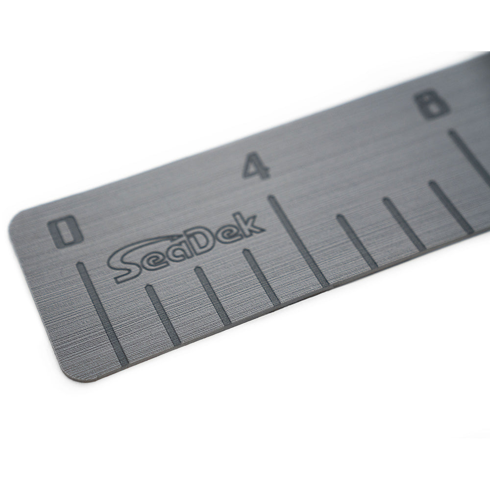 SeaDek 36" Fish Ruler - Storm Grey w/SeaDek Logo TRAPSKI