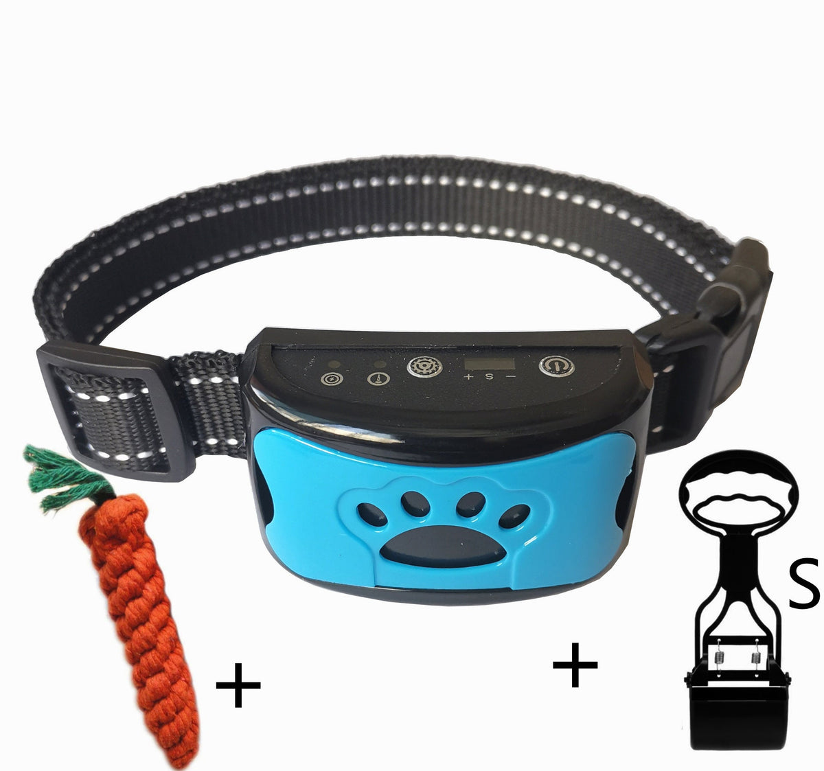 Dog Training Collar Waterproof Electric Pet Remote Control Rechargeable Dogs Trainer Bark Arrester With Shock Vibration Sound My Store
