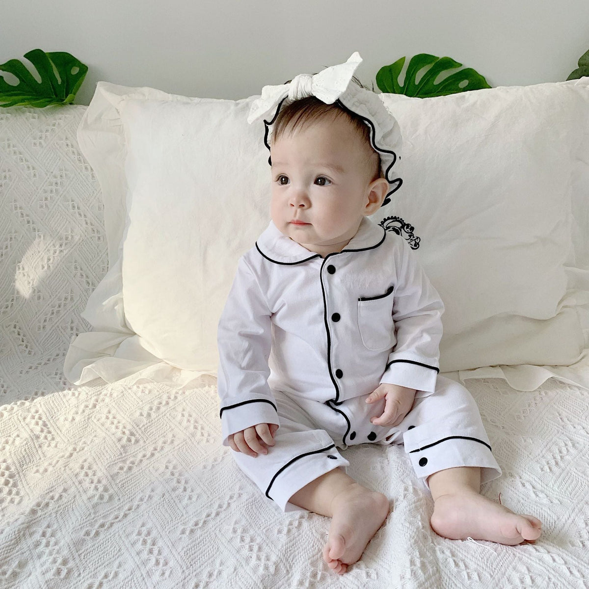 Baby pajamas solid color baby onesies kids clothes Sell My Stuff