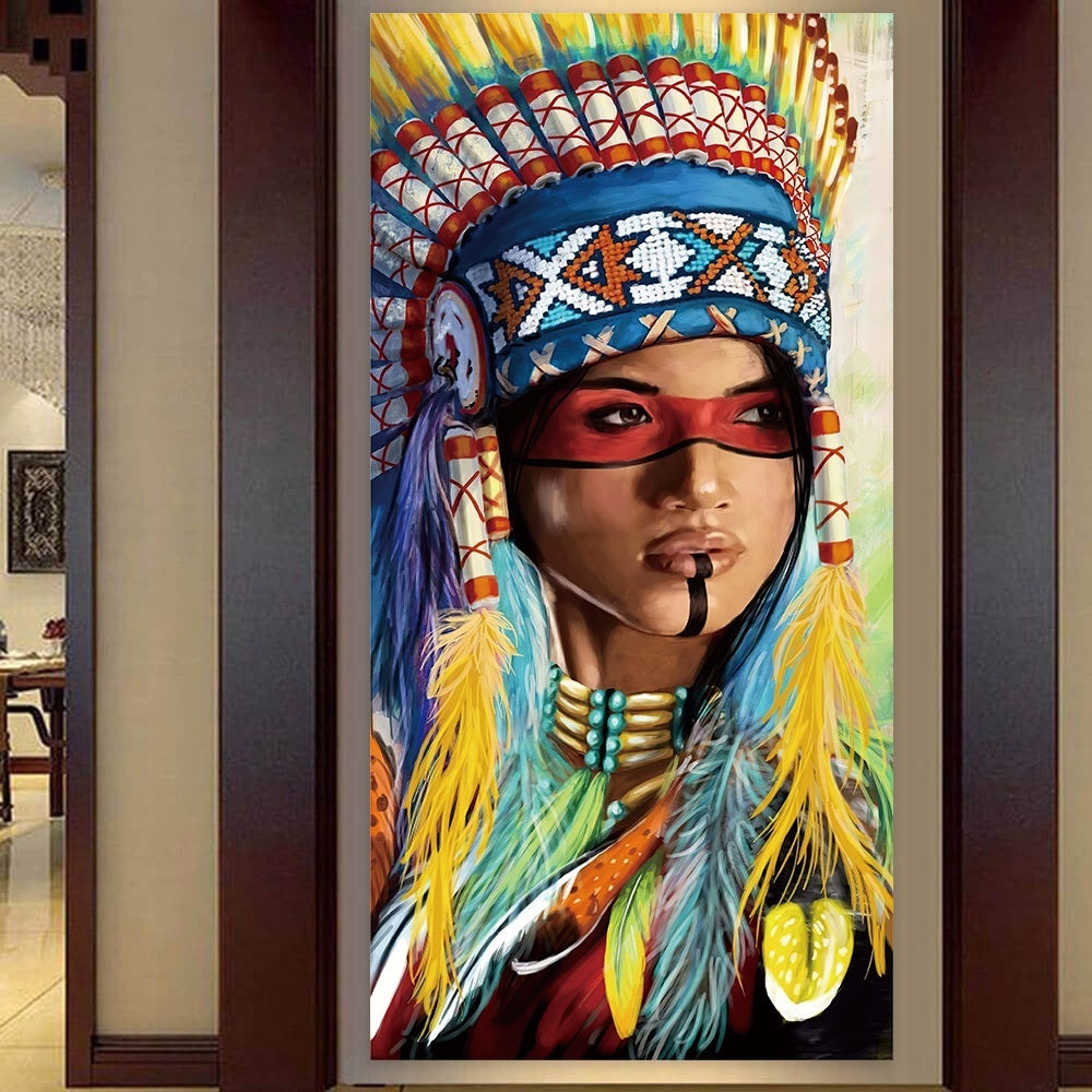 Canvas Home Airbrushed Painting For Decoration My Store