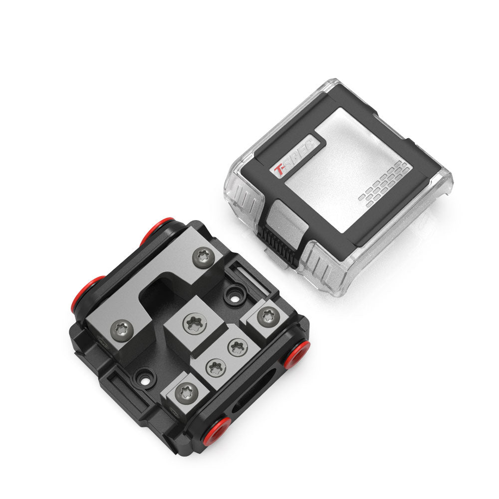 T-Spec VPNB2 MANL 2 Position All-In-One Distribution Block w/Cover TRAPSKI