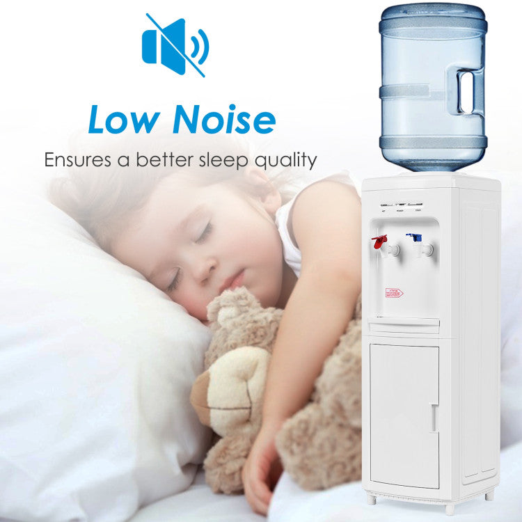 5-Gallon Hot & Cold Water Cooler with Child Safety Lock DirectDeals