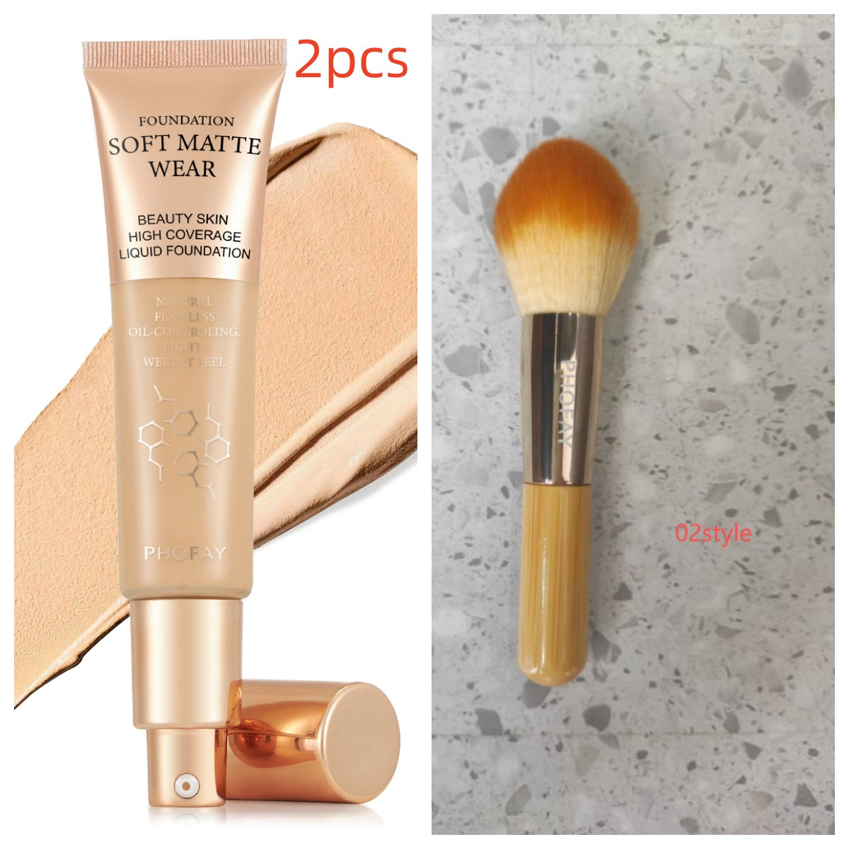 PHOFAY Full Coverage Foundation My Store