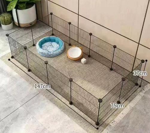 Small Dog Indoor Home Isolation Fence Cage
