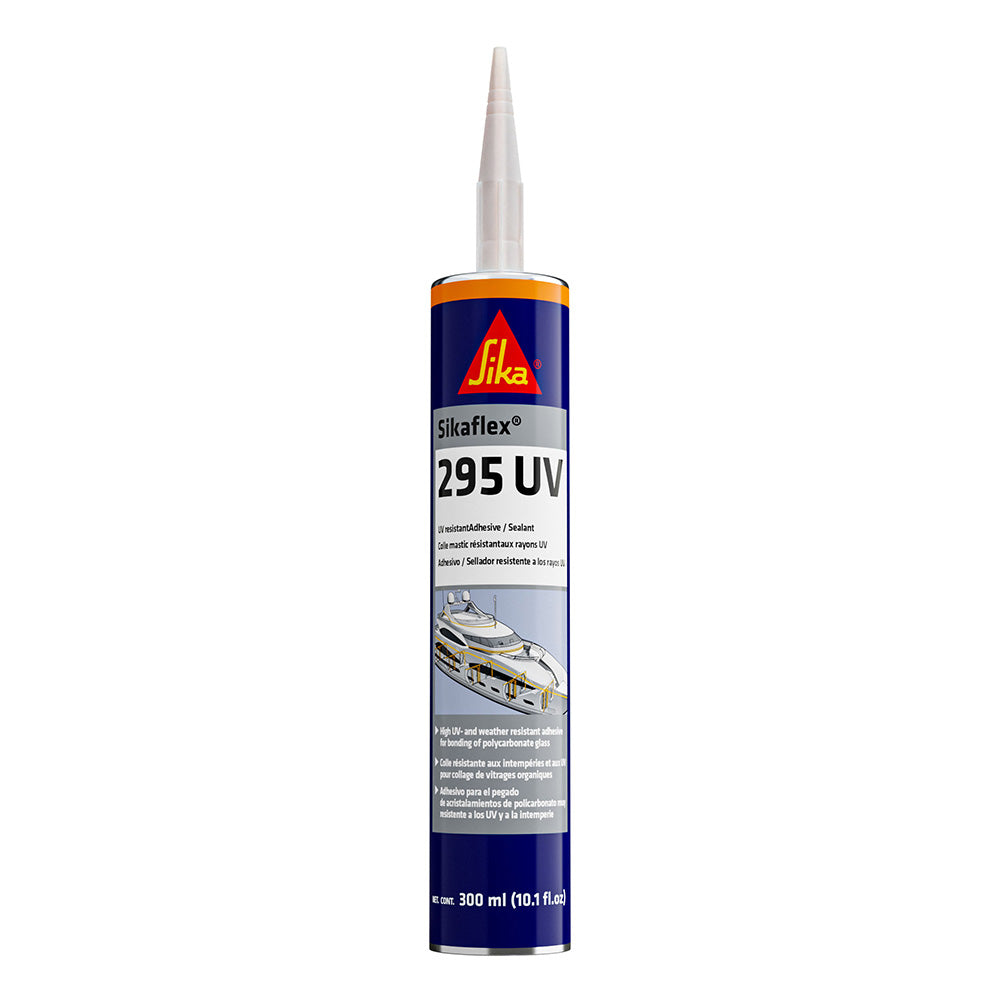Sika Sikaflex 295 UV - Black - 10oz Tube w/Nozzle TRAPSKI