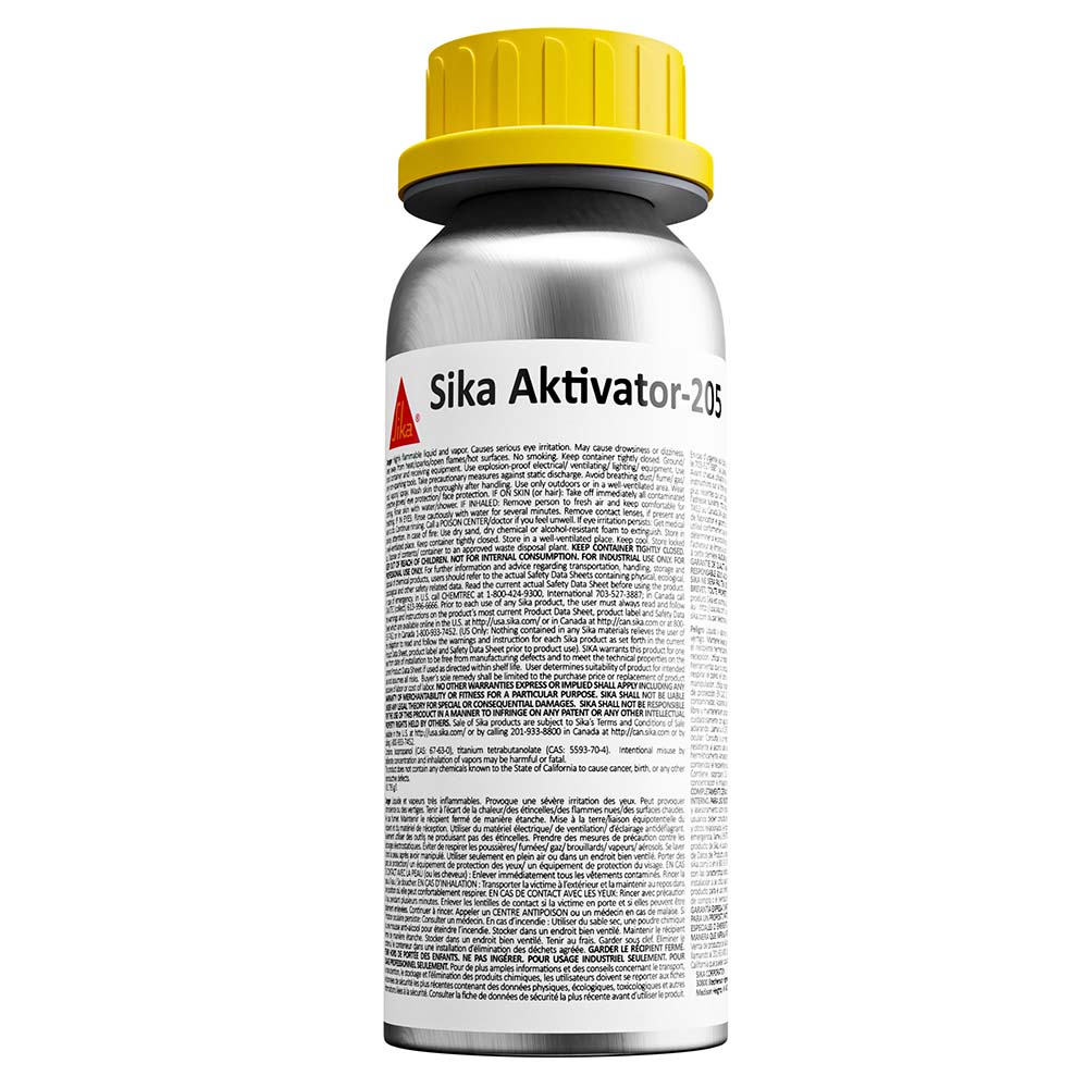 Sika Aktivator-205 Clear 250ml Bottle TRAPSKI