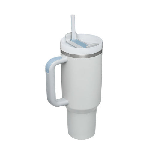 Personalized Stainless Steel Insulated Travel Mug with Handle