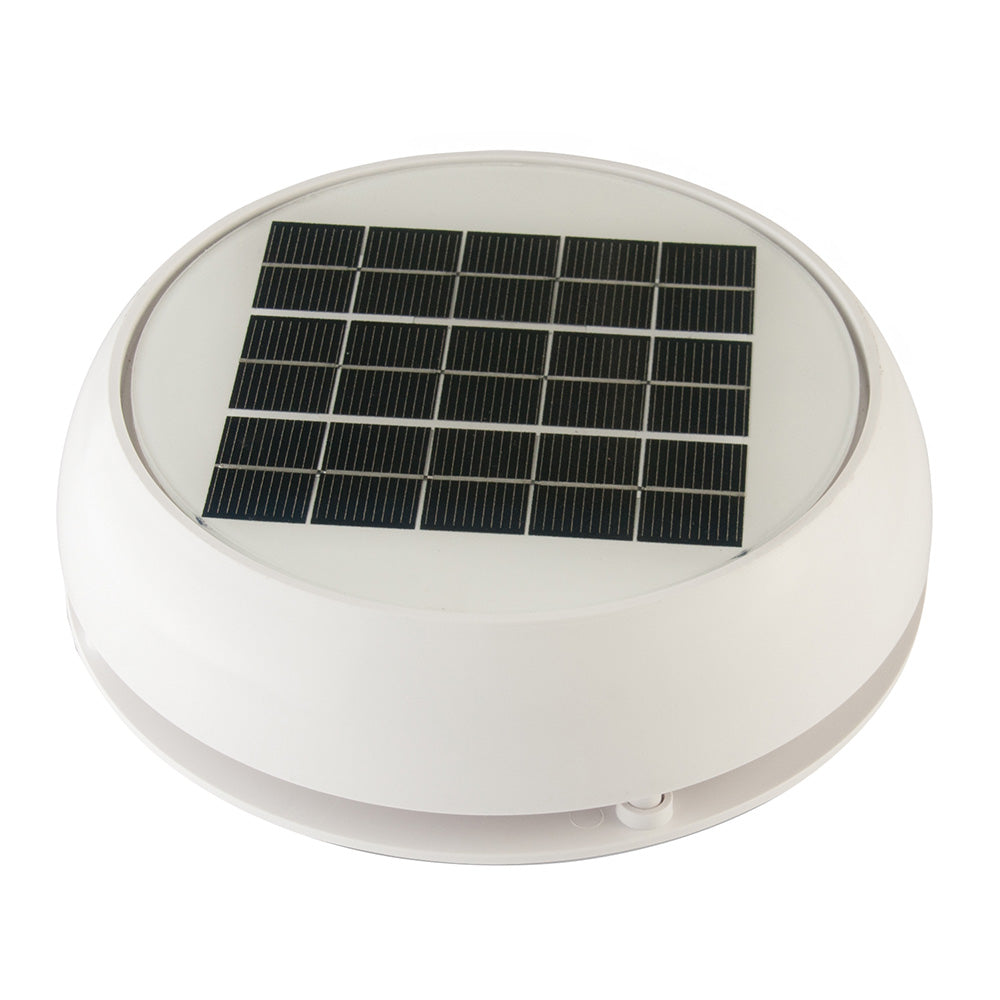 Marinco Day/Night Solar Vent 4" - White TRAPSKI