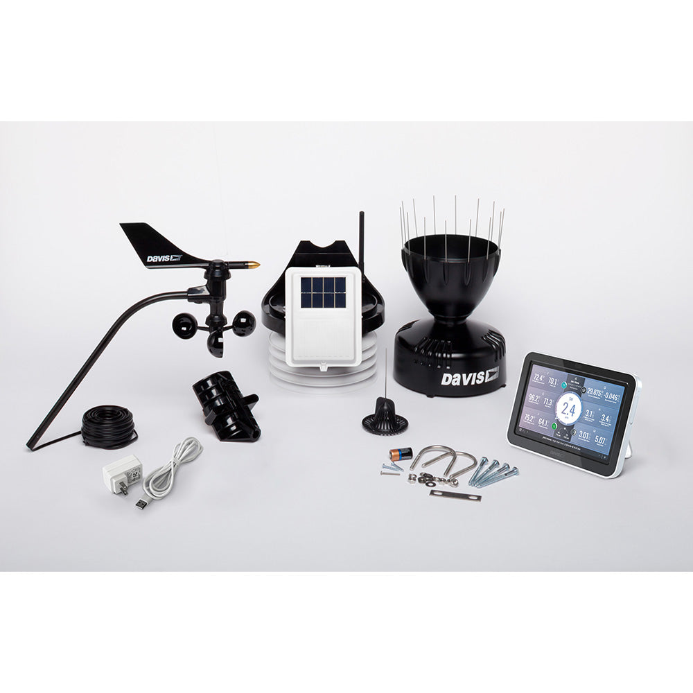 Davis Vantage Pro2 Wireless Weather Station w/WeatherLink Console  Standard Radiation Shield TRAPSKI
