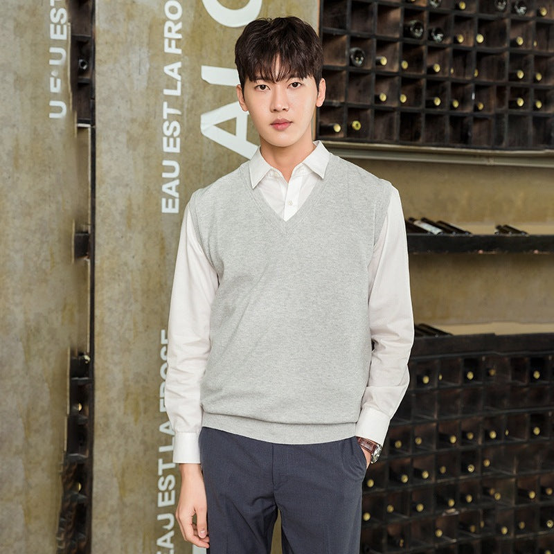 Pullover Knitting Men's Vest Autumn And Winter Clothing My Store
