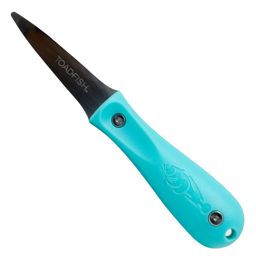 Toadfish Put Em Back Oyster Knife - Teal TRAPSKI