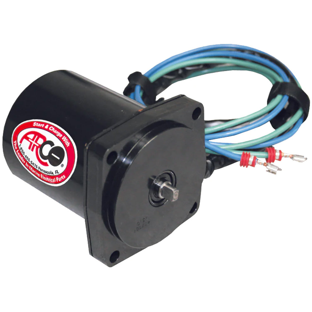 ARCO Marine Original Equipment Quality Replacement Tilt Trim Motor - 2 Wire  4-Bolt Mount TRAPSKI