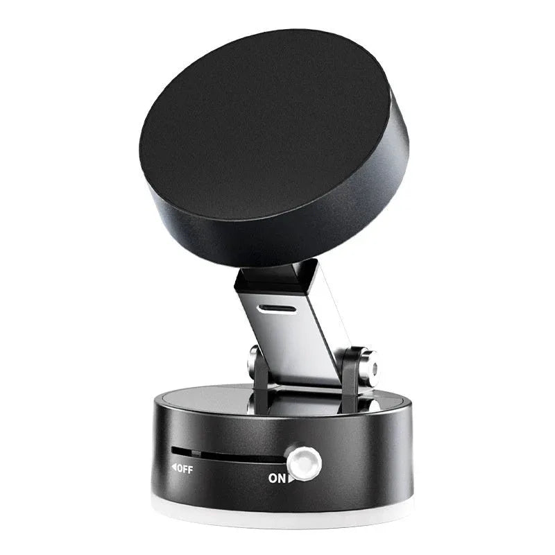 Foldable Magnetic Vacuum Car Phone Holder Foldable Suction Cup With