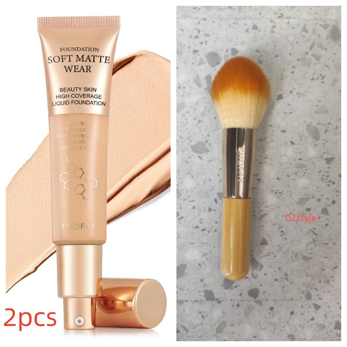 PHOFAY Full Coverage Foundation My Store