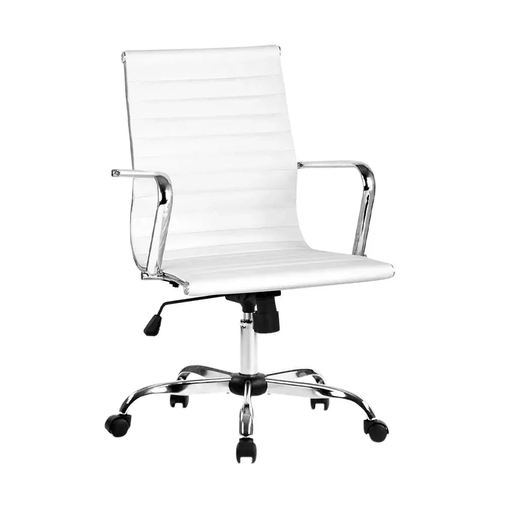 Artiss Gaming Office Chair Computer Desk Chairs Home Work Study White