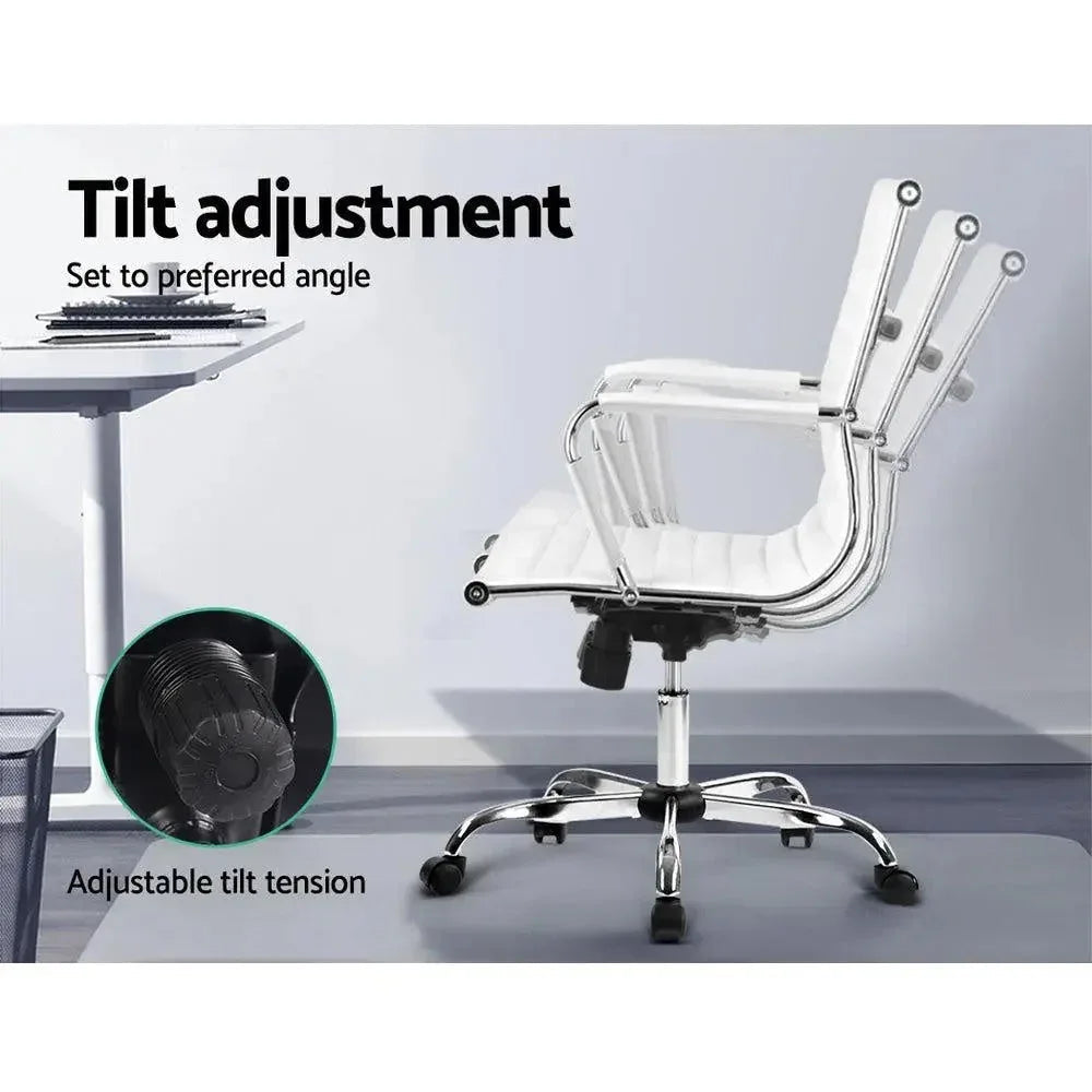 Artiss Gaming Office Chair Computer Desk Chairs Home Work Study White