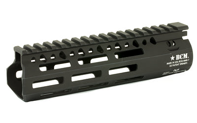 Bravo Company 7" MLOK Compatible Modular Rail (MCMR) |  For AR Rifles |  Black Atomic Defense