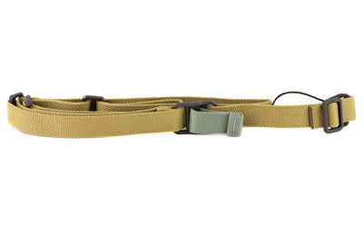 Blue Force Gear Vickers Standard AK Sling -  Black Finish -  Molded Acetal Adjuster Atomic Defense