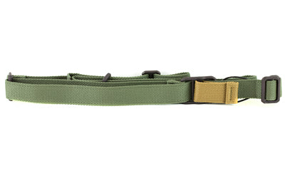 Blue Force Gear Vickers Standard AK Sling -  Black Finish -  Molded Acetal Adjuster Atomic Defense
