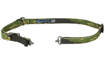 Blue Force Gear Vickers -  2-Point Combat Sling -  Push Button Swivels -  54" with Adjuster Tightened -  Black -  1.00" Webbing Atomic Defense