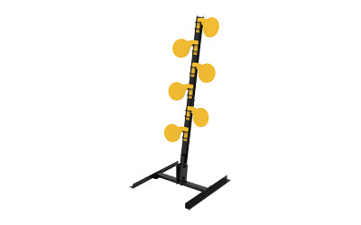 Caldwell AR500 |  Dueling Tree |  Steel Target |  Black and Yellow Atomic Defense