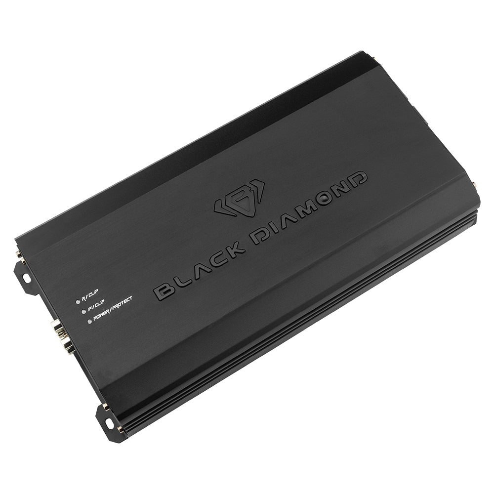 Black Diamond Class D 4-Channel Full Range Amplifier | 400W RMS X 4 at 4-Ohm DS18