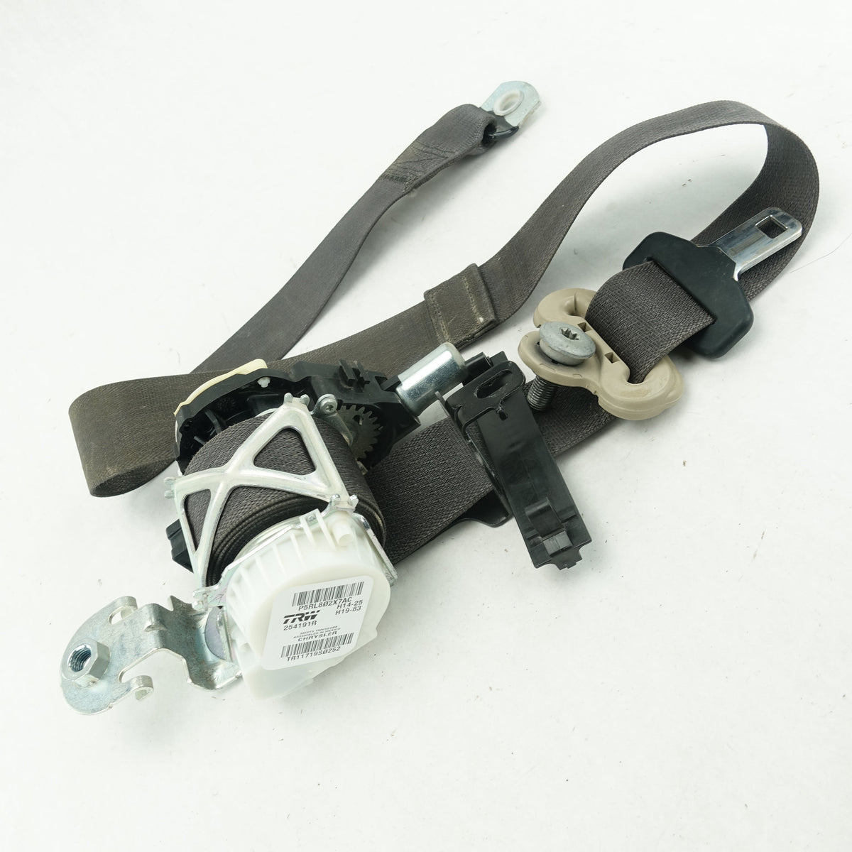 2015 2016 2017 2018 2019 2020 Ram 3500 Regular Cab Driver Left Seat Belt Black