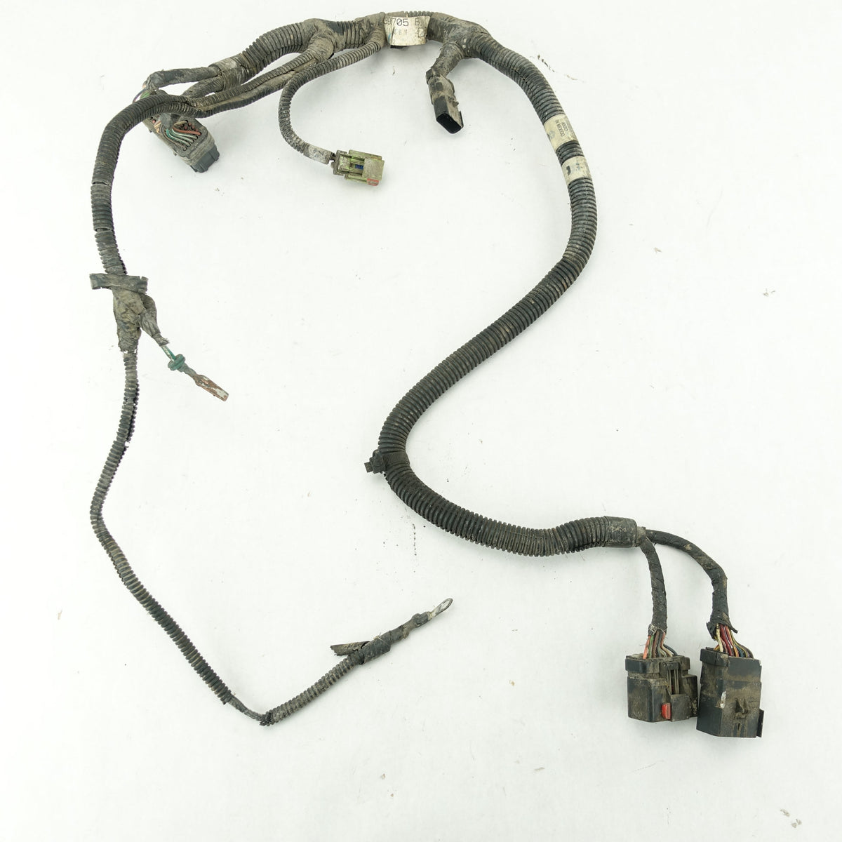 Damage 2003 Dodge Ram 2500 3500 5.9L Cummins Engine Wire Harness Loom