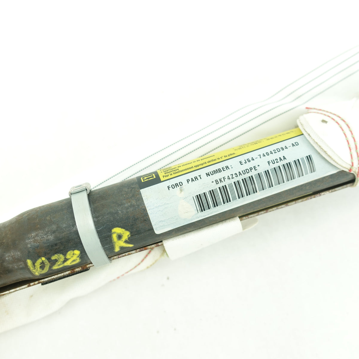 2015 2016 2017 2018 2019 Ford Escape Passenger Right Roof Curtain Airbag Air Bag