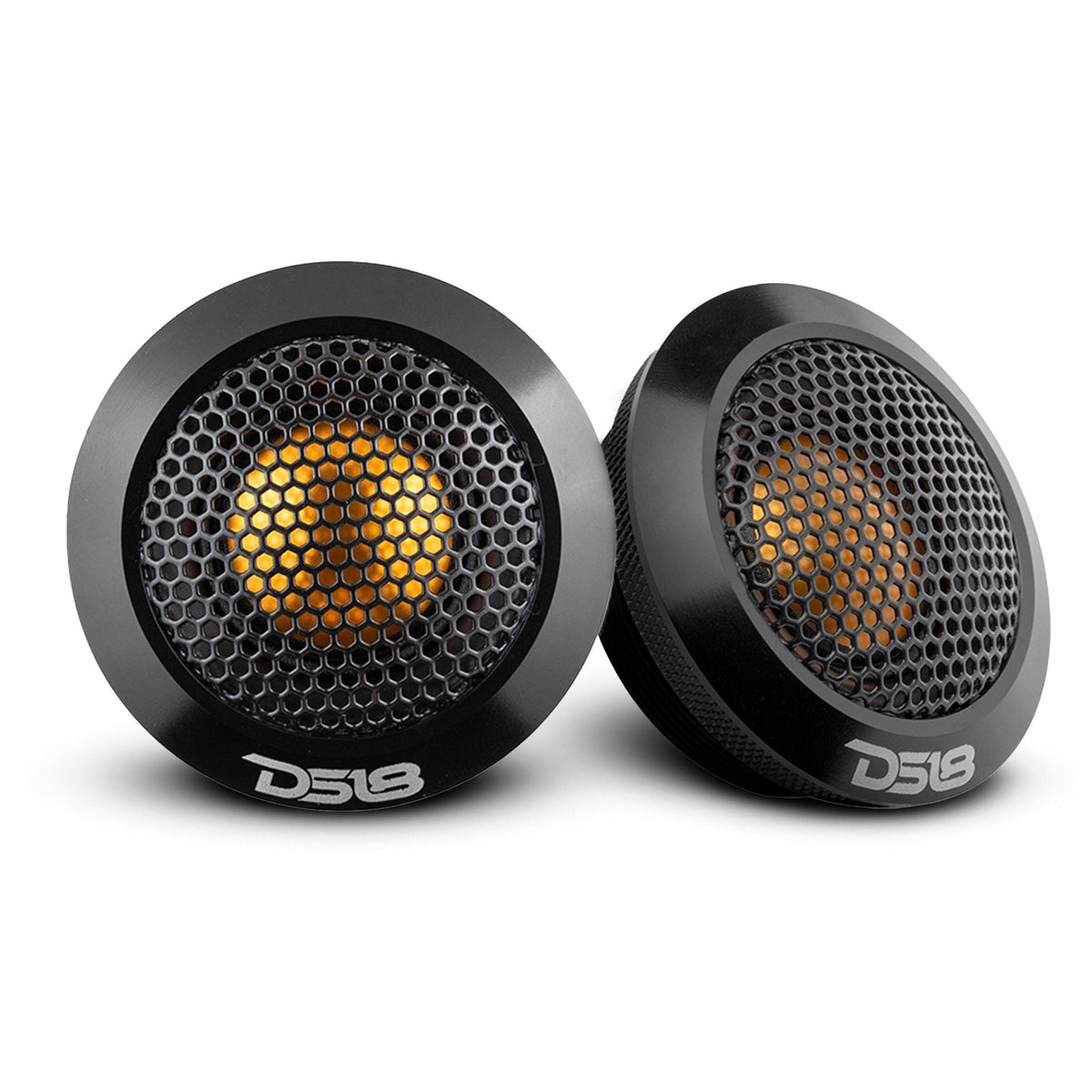 2.2" Dome Neodymium Tweeter with Aluminum Body 30 Watts 1" Titanium 4-Ohm Vc DS18