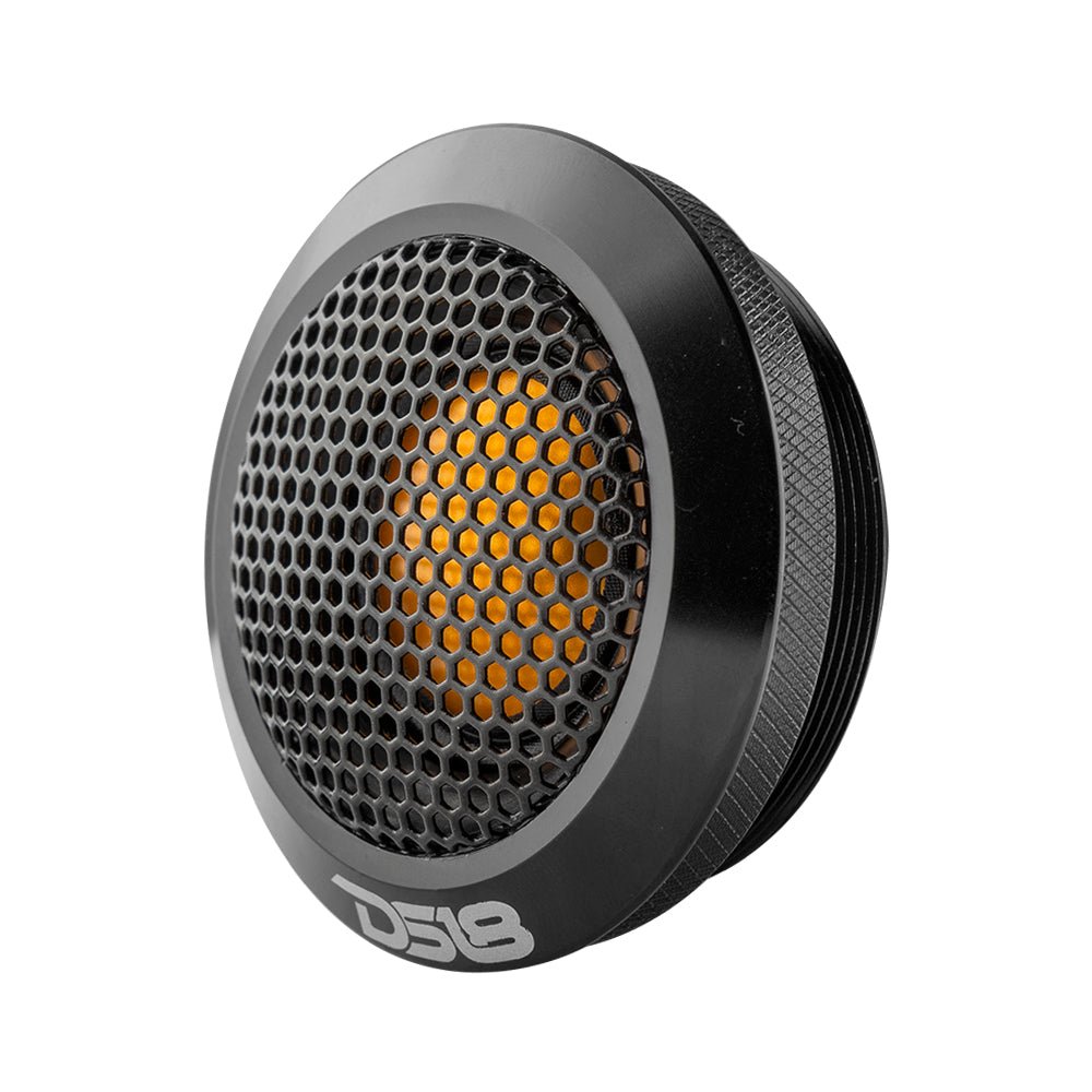 2.2" Dome Neodymium Tweeter with Aluminum Body 30 Watts 1" Titanium 4-Ohm Vc DS18