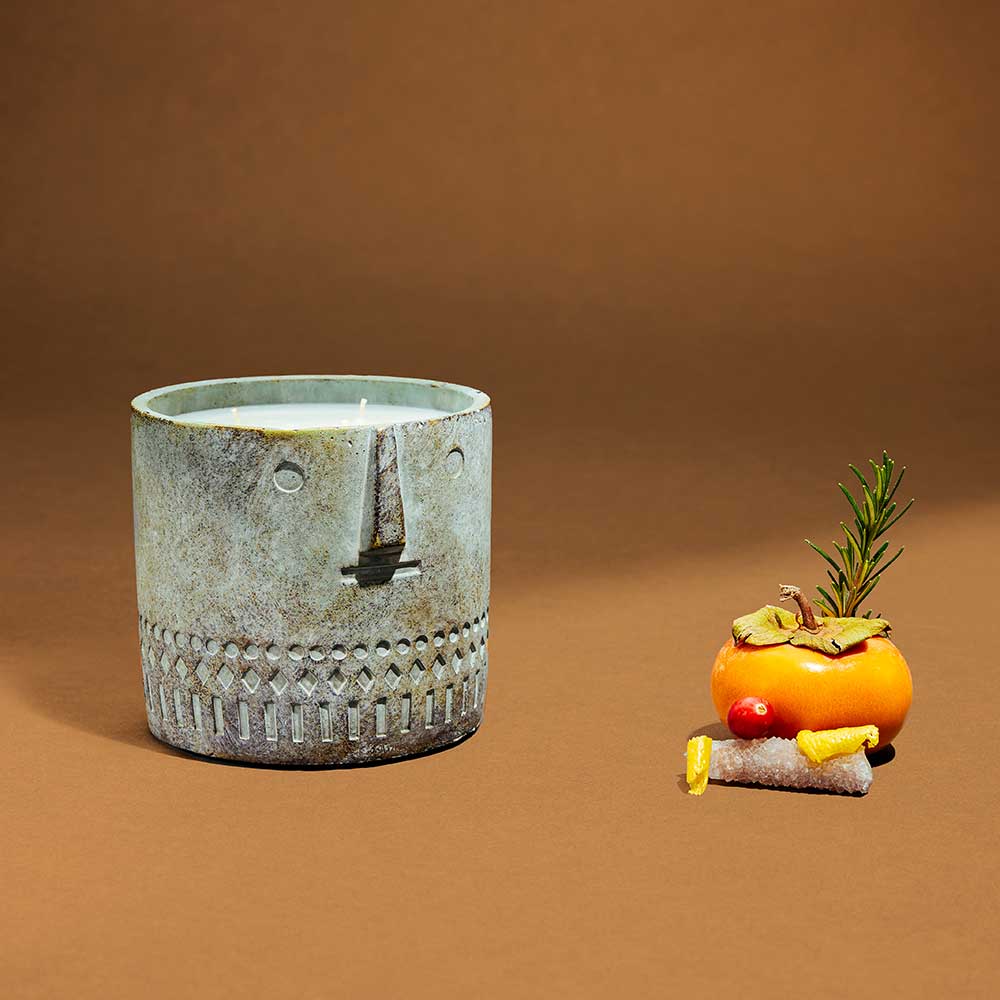 Dewy Schnozberry Stone Face Candle 27oz