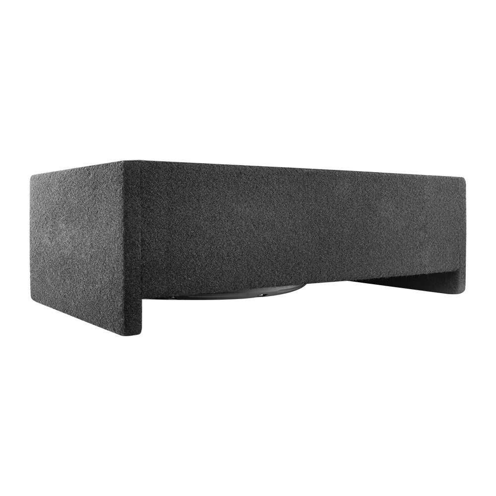 10" Loaded Amplified Shallow Down Fire Subwoofer Enclosure 250 Watts Rms DS18