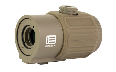 EOTECH G43 Magnifier -  3X Magnification -  Compact -  No Mount -  Matte Finish -  Black Atomic Defense