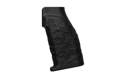 Edgar Sherman Design Granite Grip |  Topo Texture |  Fits AR Platform |  Matte Finish |  Black Atomic Defense