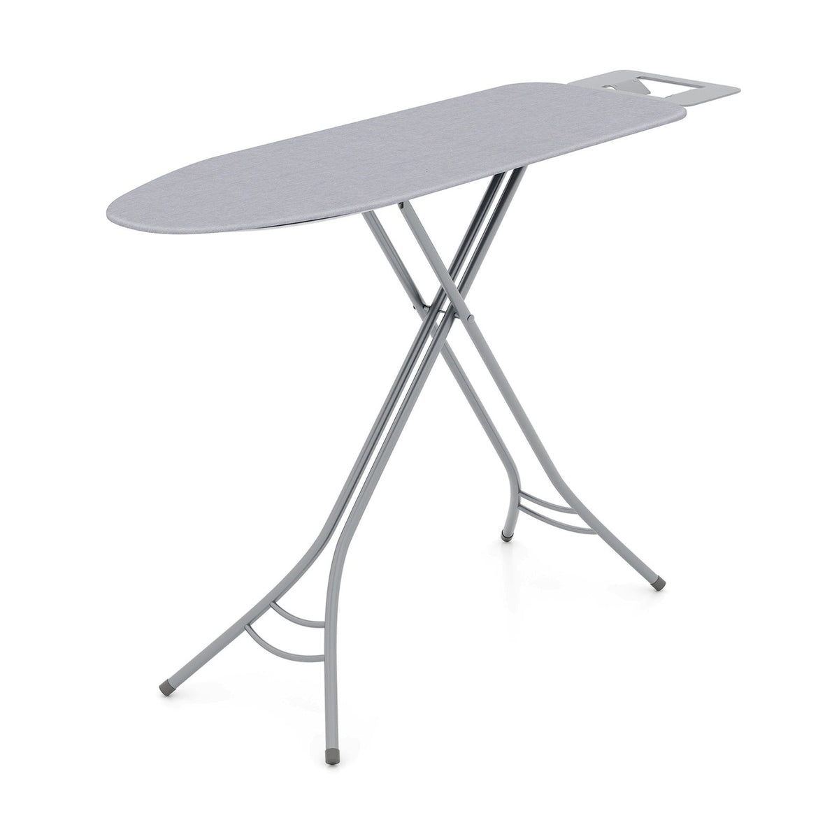 Foldable Ironing Board with Iron Rest and Adjustable Height