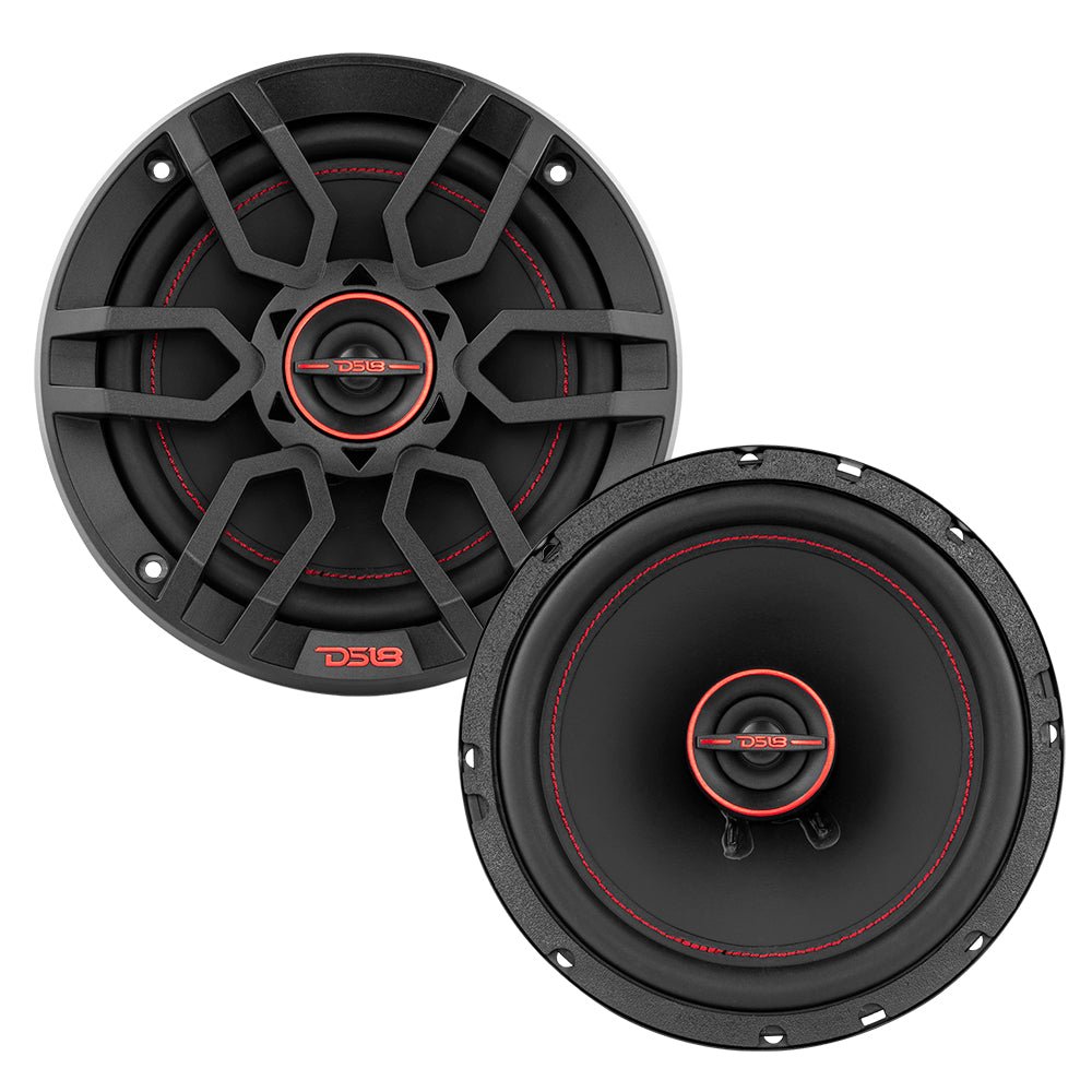 GEN-X 6.5" 2-Way Coaxial Speakers 50 Watts Rms 4-Ohm DS18