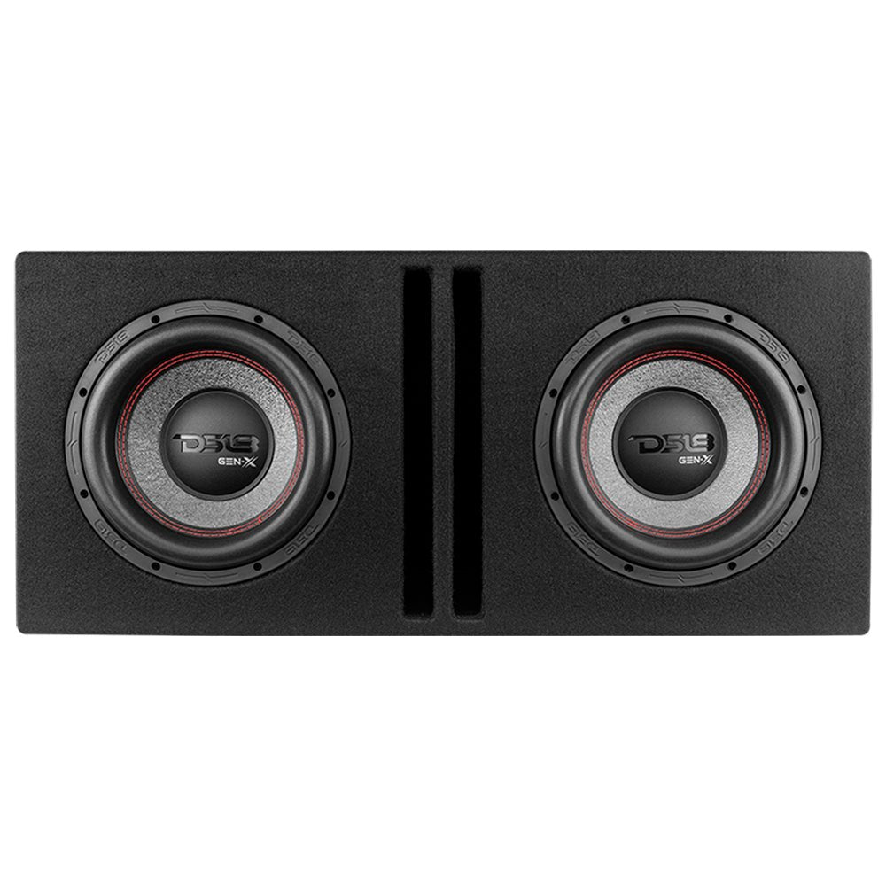 Dual 10" Loaded Subwoofer Ported Enclosure With GEN-X104D 800 Watts RMS DS18
