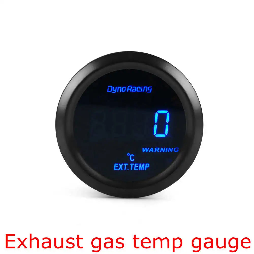 Dynoracing 52mm Digital Car Gauge Set | Turbo Boost Oil Temp Voltmeter Tachometer MyPetiteCar.com